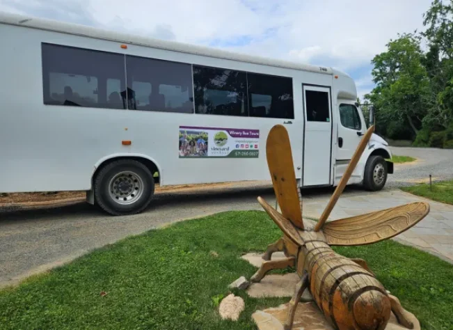 winery tour bus near me