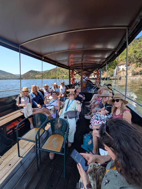 Guests enjoying a cruise on the Douro River
