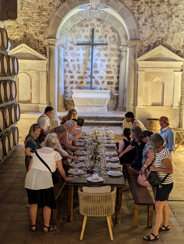 Wine lunch at Fitapreta in the Alentejo
