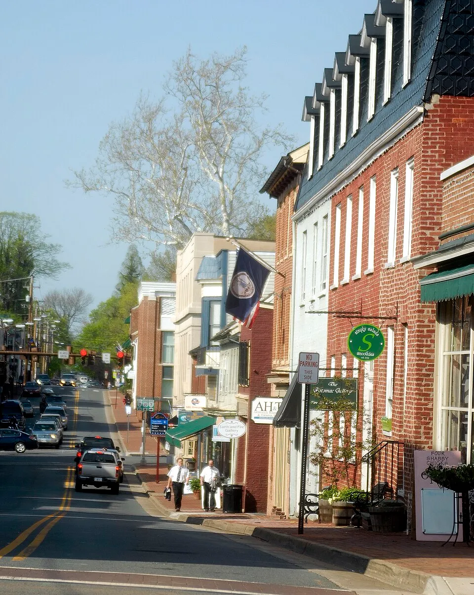 Historic downtown Leesburg